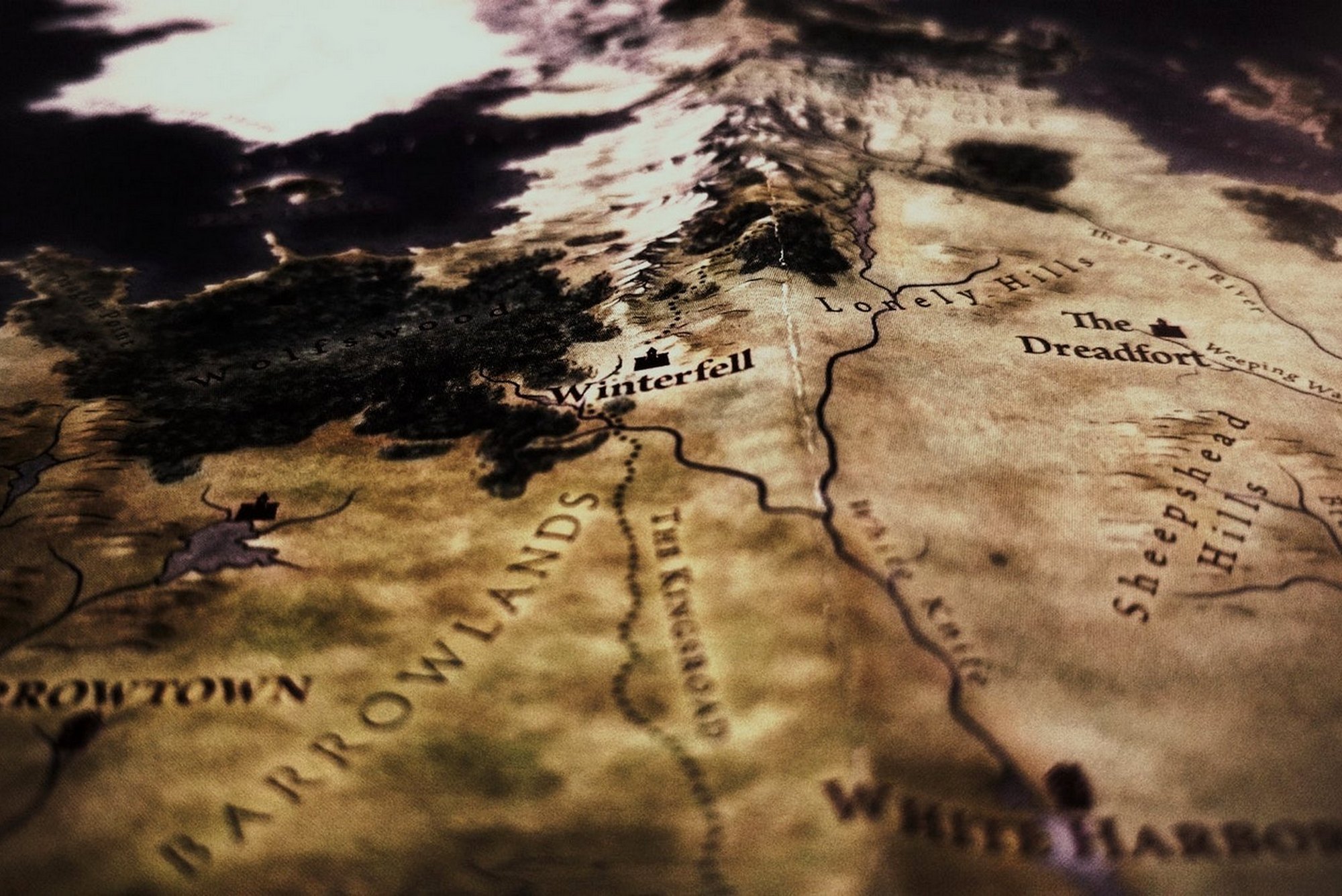 Stark Family Timeline Map  Game of thrones map, 13 game, Map