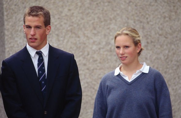 Peter Philips and Zara Tindall