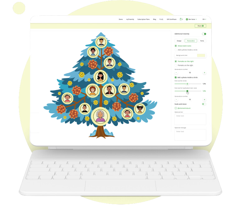 Easy Family Tree Builder - Winter