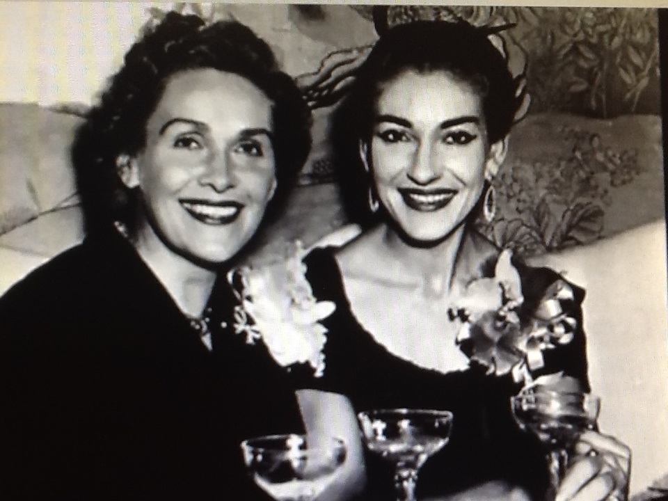 Yakinthi and Maria Callas